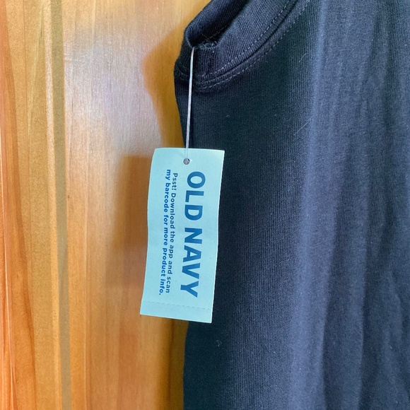 Old Navy women’s size small tall NWT never worn long black sleeveless dress - Picture 3 of 7